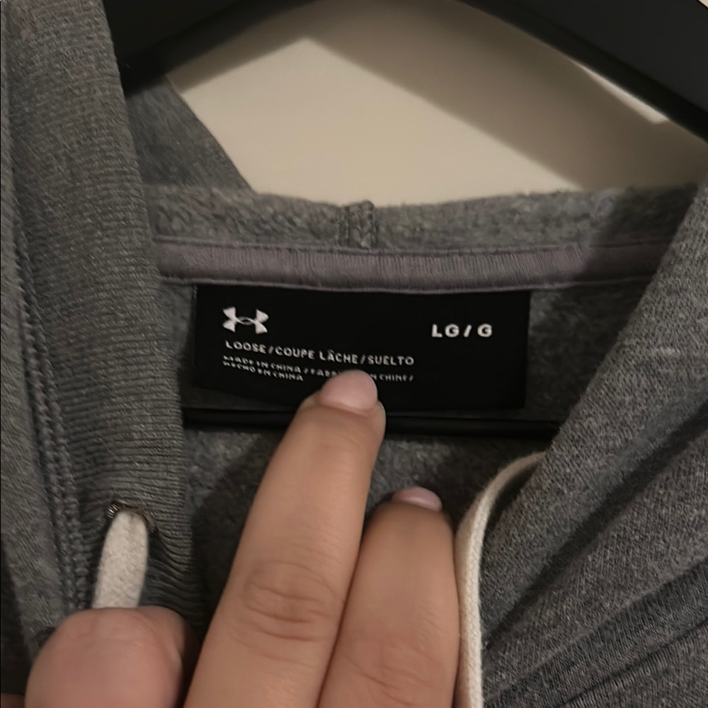 Under Armour Gray Hoodie - Picture 2 of 3